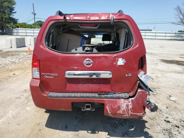 5N1AR18U75C788834 - 2005 NISSAN PATHFINDER LE 红色 照片 6