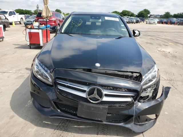 55SWF4KB4GU137113 - 2016 MERCEDES-BENZ C 300 4MATIC BLACK photo 5