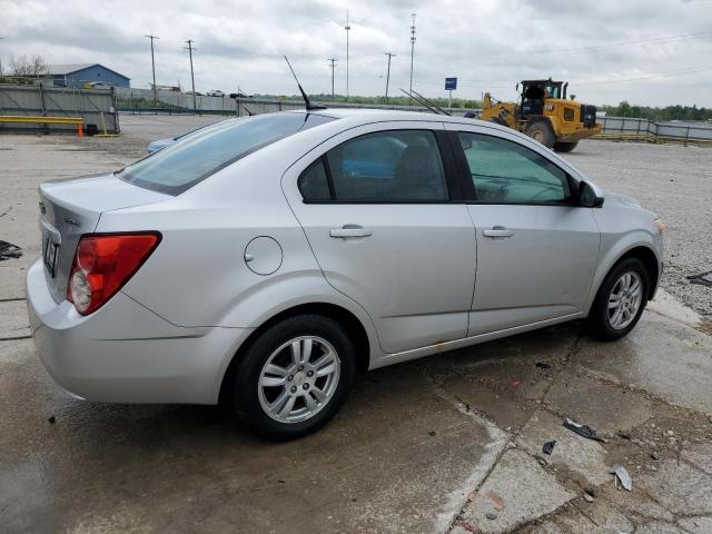 1G1JA5SH9C4109757 - 2012 CHEVROLET SONIC LS SILVER photo 3