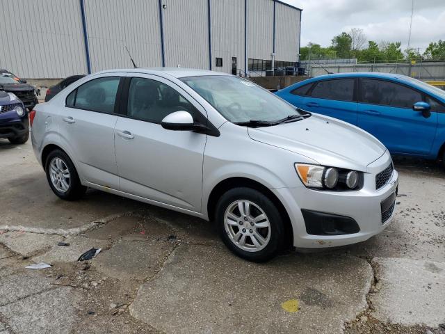 1G1JA5SH9C4109757 - 2012 CHEVROLET SONIC LS SILVER photo 4