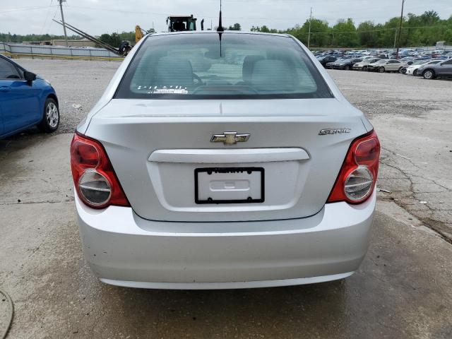 1G1JA5SH9C4109757 - 2012 CHEVROLET SONIC LS SILVER photo 6