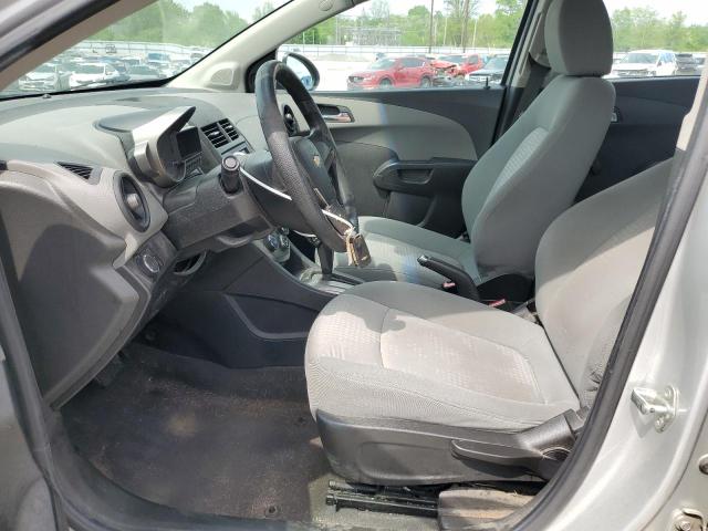 1G1JA5SH9C4109757 - 2012 CHEVROLET SONIC LS SILVER photo 7