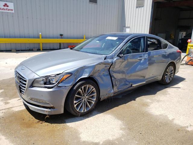 KMHGN4JE0GU110157 - 2016 HYUNDAI GENESIS 3.8L GRAY photo 1