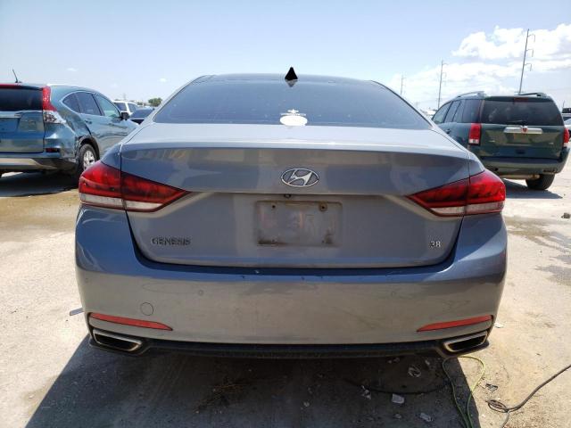 KMHGN4JE0GU110157 - 2016 HYUNDAI GENESIS 3.8L GRAY photo 6