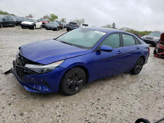 KMHLS4AG4MU069021 - 2021 HYUNDAI ELANTRA SEL BLUE photo 1