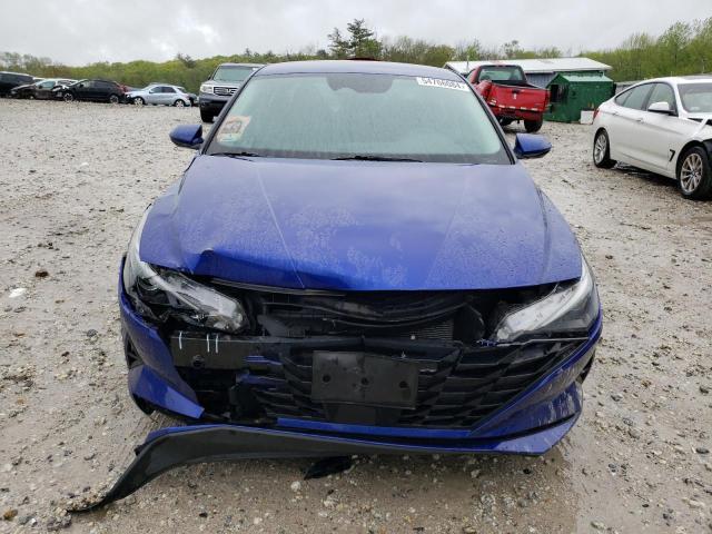 KMHLS4AG4MU069021 - 2021 HYUNDAI ELANTRA SEL BLUE photo 5