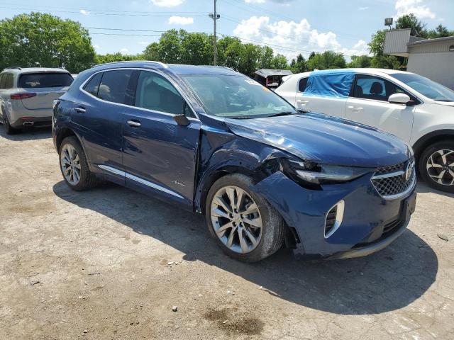 LRBFZSR43ND071371 - 2022 BUICK ENVISION AVENIR BLUE photo 4