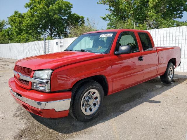 1GCEC19X37Z111232 - 2007 CHEVROLET SILVERADO C1500 CLASSIC RED photo 1