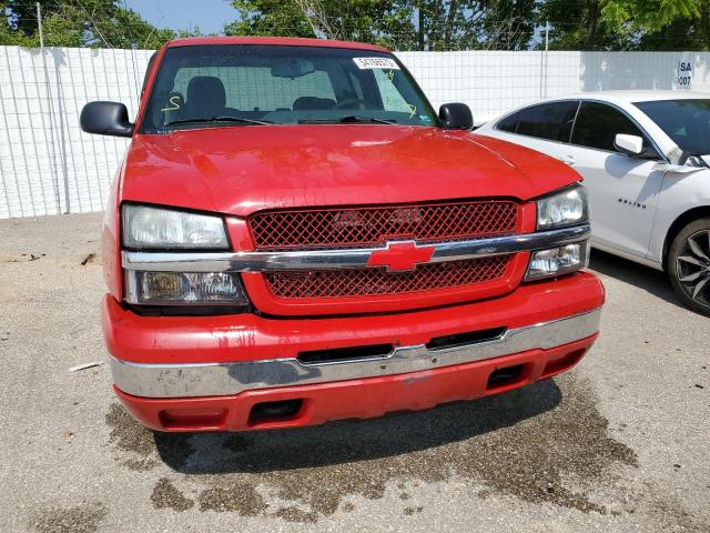 1GCEC19X37Z111232 - 2007 CHEVROLET SILVERADO C1500 CLASSIC RED photo 5