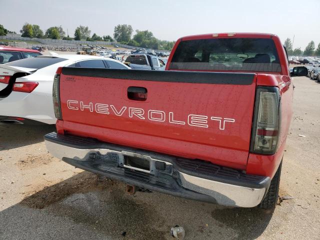 1GCEC19X37Z111232 - 2007 CHEVROLET SILVERADO C1500 CLASSIC RED photo 6