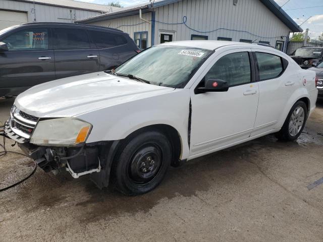 1B3BD4FB6BN551666 - 2011 DODGE AVENGER EXPRESS 白色 照片 1