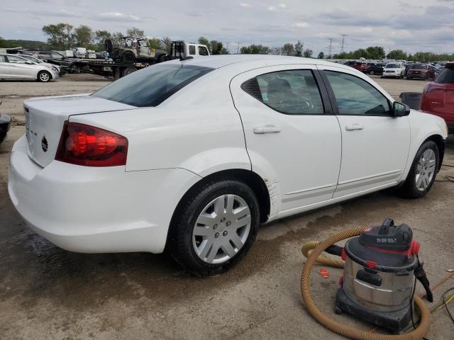 1B3BD4FB6BN551666 - 2011 DODGE AVENGER EXPRESS 白色 照片 3