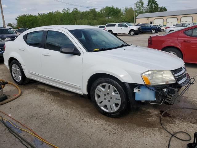 1B3BD4FB6BN551666 - 2011 DODGE AVENGER EXPRESS 白色 照片 4