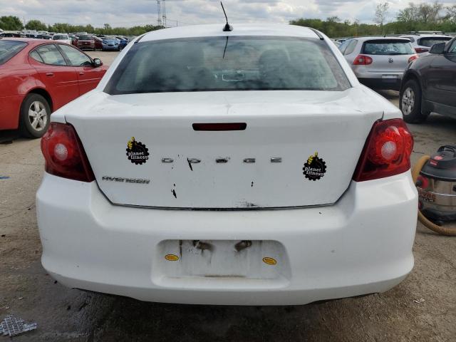 1B3BD4FB6BN551666 - 2011 DODGE AVENGER EXPRESS 白色 照片 6