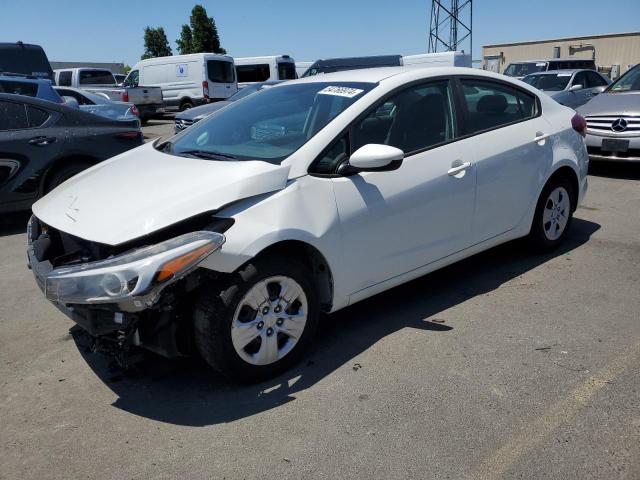 3KPFK4A7XHE077923 - 2017 KIA FORTE LX WHITE photo 1