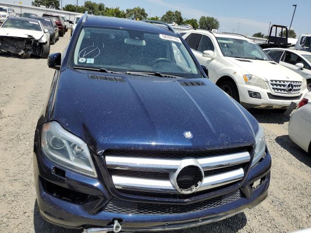 4JGDF2EE9EA282183 - 2014 MERCEDES-BENZ GL 350 BLUETEC BLUE photo 5