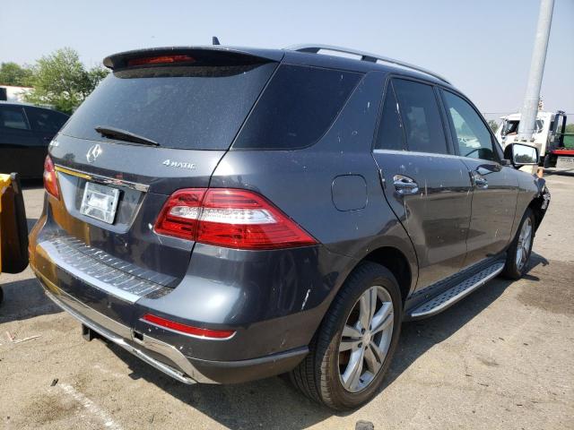 4JGDA5HB8EA330614 - 2014 MERCEDES-BENZ ML 350 4MATIC GRAY photo 3