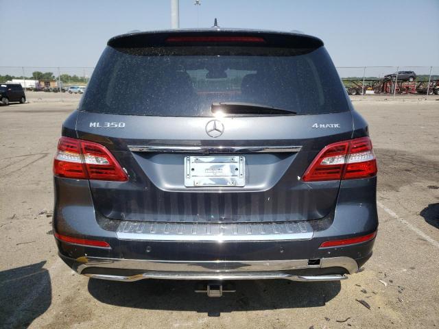4JGDA5HB8EA330614 - 2014 MERCEDES-BENZ ML 350 4MATIC GRAY photo 6