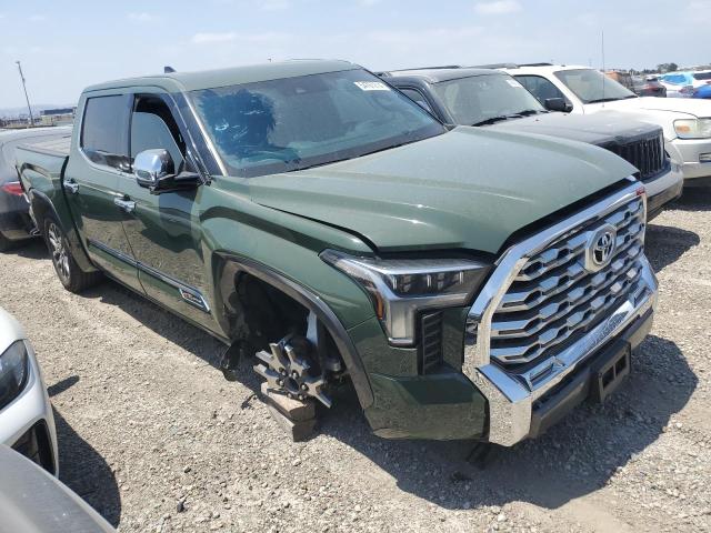 5TFMA5ABXNX003417 - 2022 TOYOTA TUNDRA CREWMAX PLATINUM მწვანე ფოტო 4