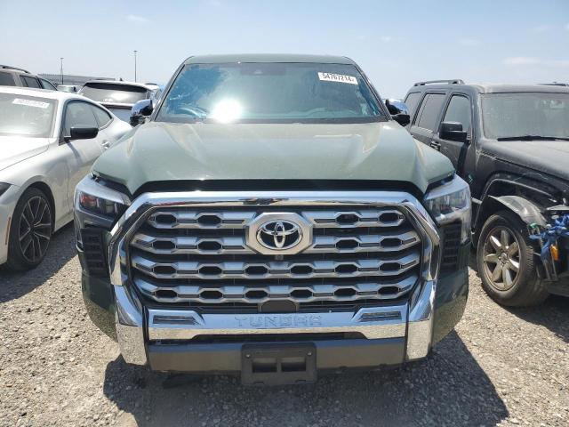 5TFMA5ABXNX003417 - 2022 TOYOTA TUNDRA CREWMAX PLATINUM მწვანე ფოტო 5