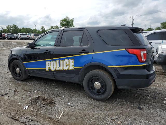 1FM5K8AT3HGA77242 - 2017 FORD EXPLORER POLICE INTERCEPTOR Siyah fotoğraf 2