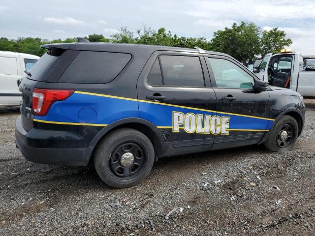 1FM5K8AT3HGA77242 - 2017 FORD EXPLORER POLICE INTERCEPTOR Siyah fotoğraf 3
