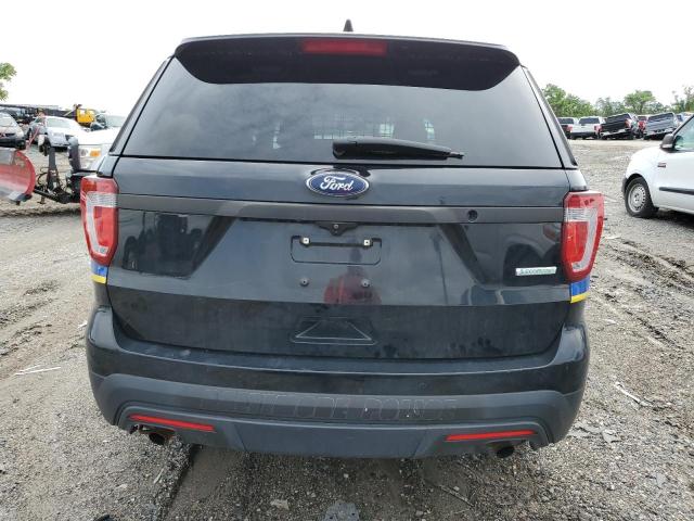 1FM5K8AT3HGA77242 - 2017 FORD EXPLORER POLICE INTERCEPTOR Siyah fotoğraf 6