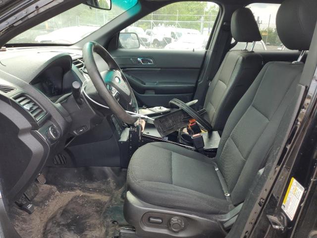 1FM5K8AT3HGA77242 - 2017 FORD EXPLORER POLICE INTERCEPTOR Siyah fotoğraf 7