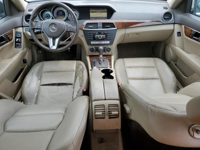 WDDGF8BB0CA704617 - 2012 MERCEDES-BENZ C 300 4MATIC BROWN photo 8