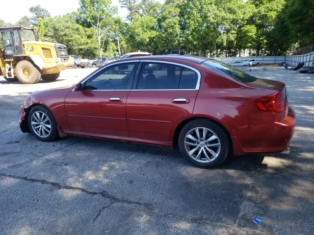 JNKCV51E05M215415 - 2005 INFINITI G35 BURGUNDY photo 2