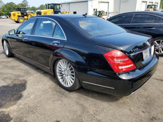 WDDNG7BB5AA291699 - 2010 MERCEDES-BENZ S 550 BLACK photo 2