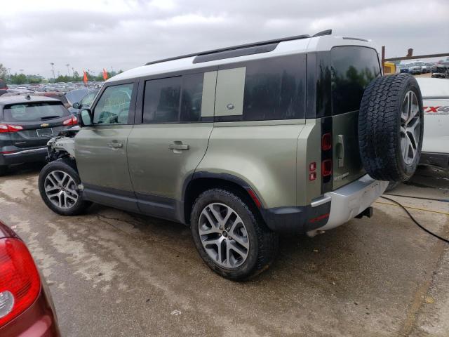 SALE97EU1L2017598 - 2020 LAND ROVER DEFENDER 110 HSE GREEN photo 2