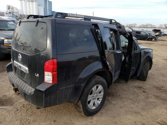 5N1AR18W97C627180 - 2007 NISSAN PATHFINDER LE 黑色 照片 3