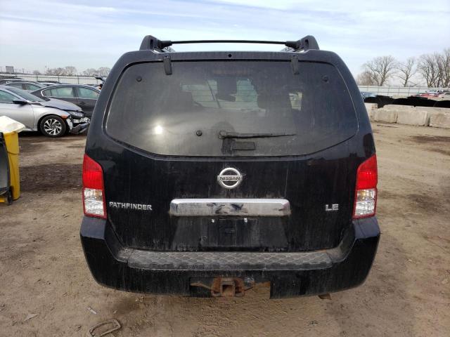 5N1AR18W97C627180 - 2007 NISSAN PATHFINDER LE 黑色 照片 6