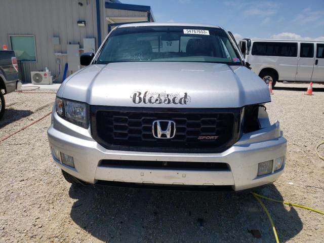 5FPYK1F74DB011489 - 2013 HONDA RIDGELINE SPORT SILVER photo 5