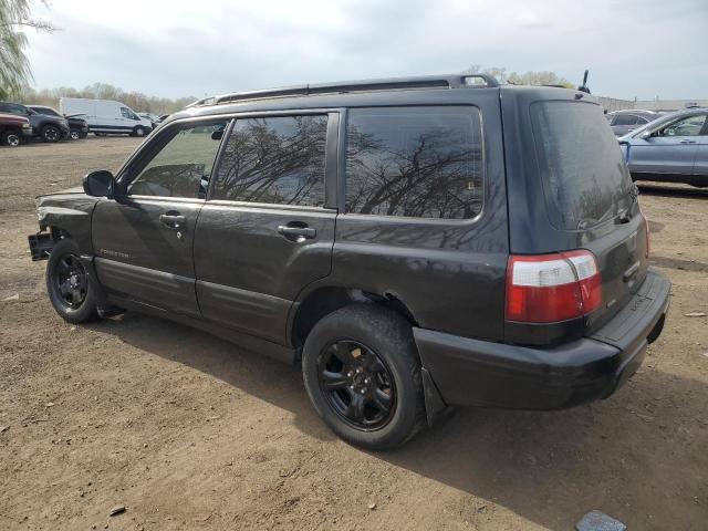 JF1SF65611G708960 - 2001 SUBARU FORESTER S BLACK photo 2