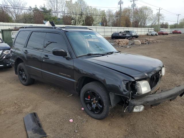 JF1SF65611G708960 - 2001 SUBARU FORESTER S BLACK photo 4