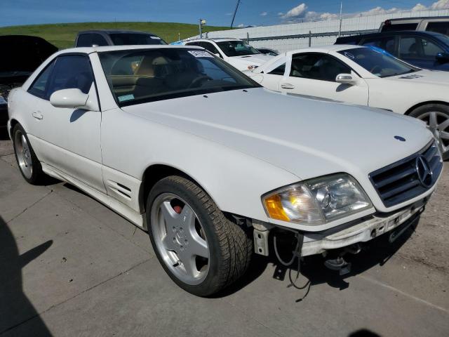 WDBFA68F92F201171 - 2002 MERCEDES-BENZ SL 500 WHITE photo 4