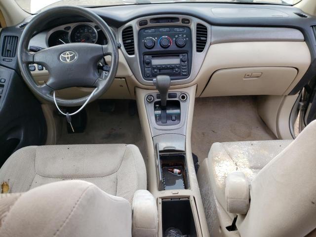 JTEHF21A120085353 - 2002 TOYOTA HIGHLANDER LIMITED BEIGE photo 8