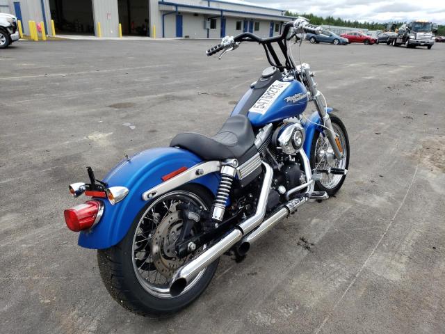 1HD1GX4147K320530 - 2007 HARLEY-DAVIDSON FXDBI BLUE photo 4