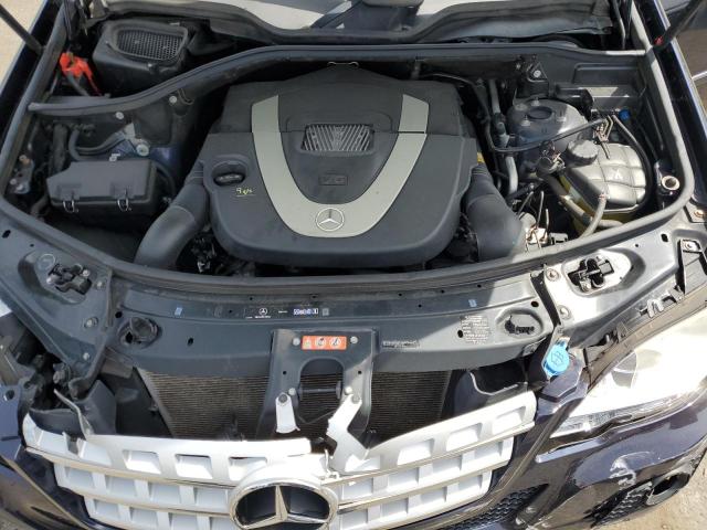 4JGBB8GB2AA574017 - 2010 MERCEDES-BENZ ML 350 4MATIC BLUE photo 12