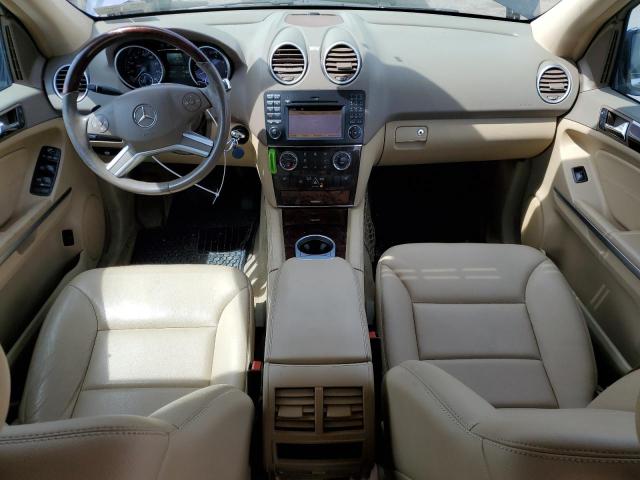 4JGBB8GB2AA574017 - 2010 MERCEDES-BENZ ML 350 4MATIC BLUE photo 8