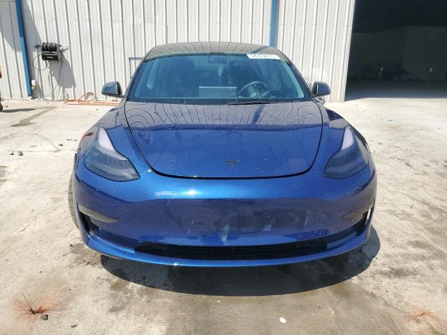 5YJ3E1EC6NF195604 - 2022 TESLA MODEL 3 BLUE photo 5