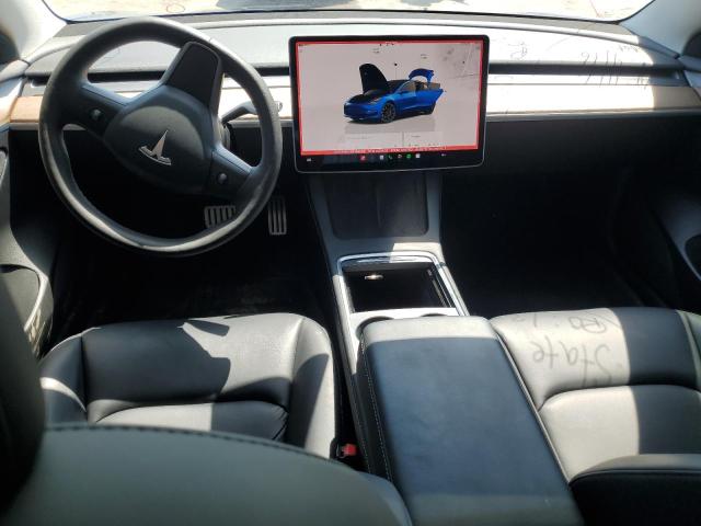 5YJ3E1EC6NF195604 - 2022 TESLA MODEL 3 BLUE photo 8