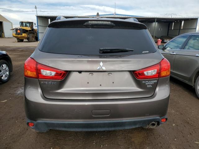 JA4AR4AW6HZ065103 - 2017 MITSUBISHI OUTLANDER SEL BROWN photo 6