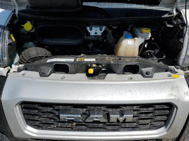 3C6LRVDG3ME567640 - 2021 RAM PROMASTER 2500 HIGH WHITE photo 12