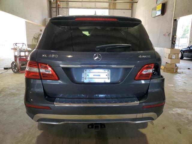 4JGDA5HB5DA151980 - 2013 MERCEDES-BENZ ML 350 4MATIC GRAY photo 6