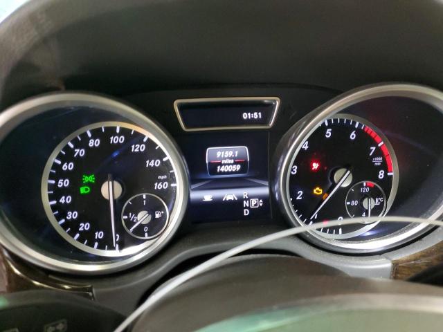 4JGDA5HB5DA151980 - 2013 MERCEDES-BENZ ML 350 4MATIC GRAY photo 9