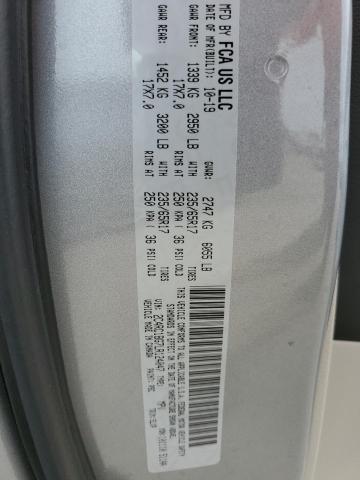 2C4RC1BG7LR124047 - 2020 CHRYSLER PACIFICA TOURING L SILVER photo 13