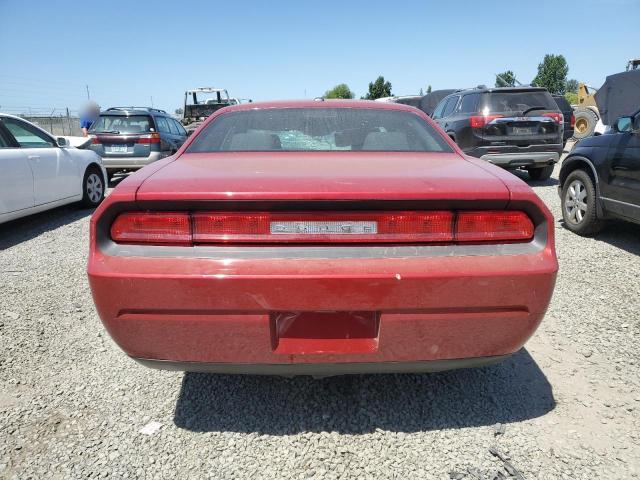 2B3CJ4DV8AH131764 - 2010 DODGE CHALLENGER SE RED photo 6